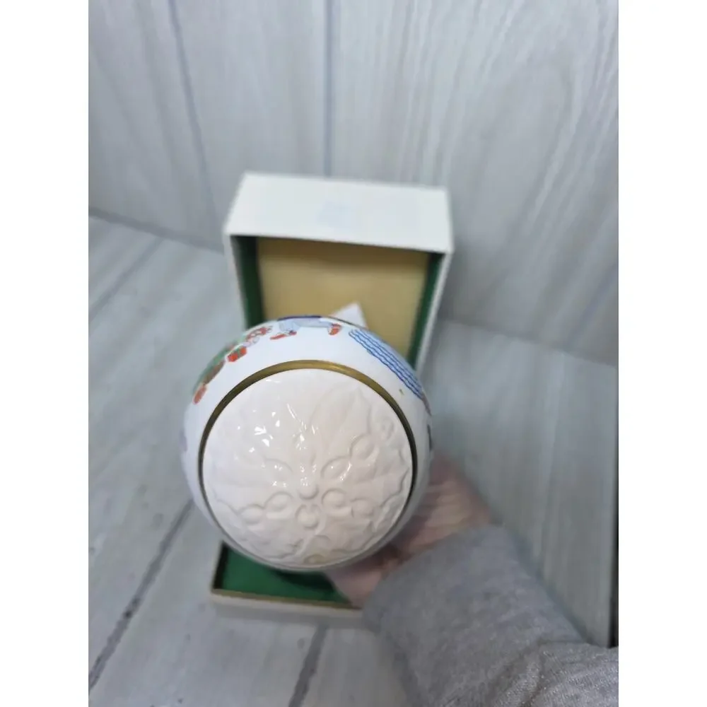 Vintage Noritake Christmas Ornament Children Around The World NIB Holiday